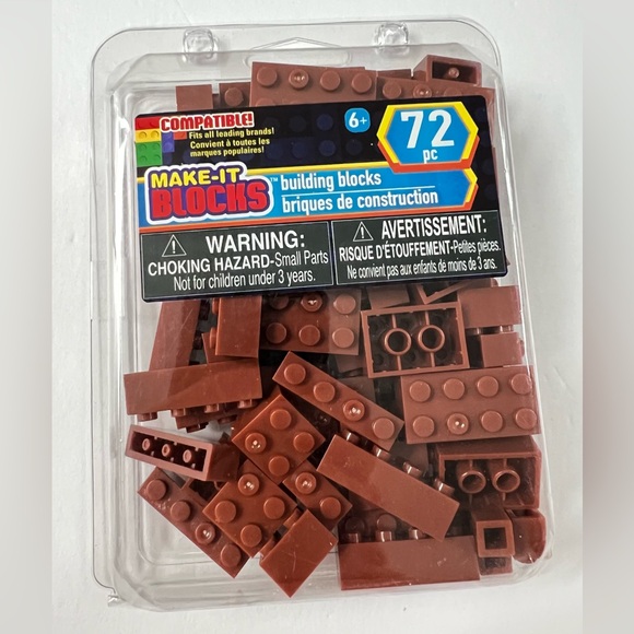 Make-it Blocks Base Plate / Storage Case Compatible With Lego + 1 Blocks 72 Pc - Picture 10 of 11